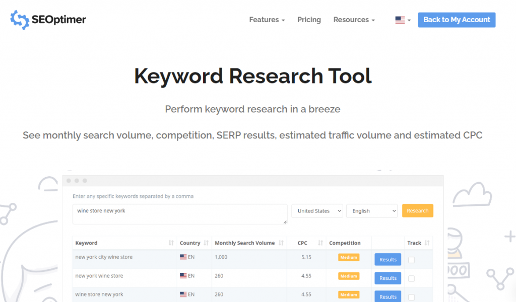 Keyword-Recherche-Tool